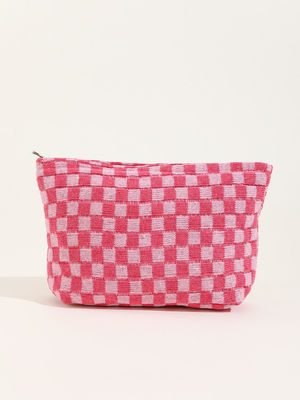 Sac de maquillage sac de maquillage pour femmes filles confortable pour les voyages toilettes sac cosmétique en mode