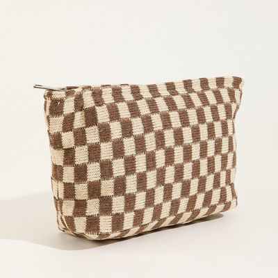 Sac de maquillage sac de maquillage pour femmes filles confortable pour les voyages toilettes sac cosmétique en mode
