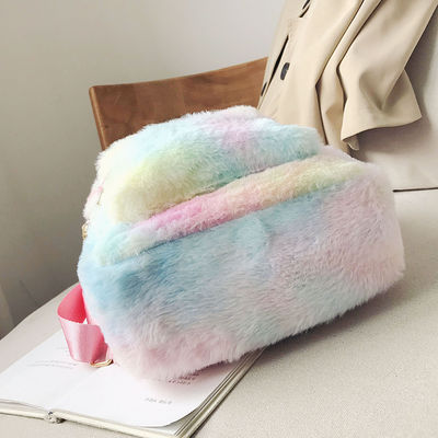 Unisexe Cartoon mignon Lapin sac à dos scolaire avec fermeture à glissière et Lapin Cartoon Print