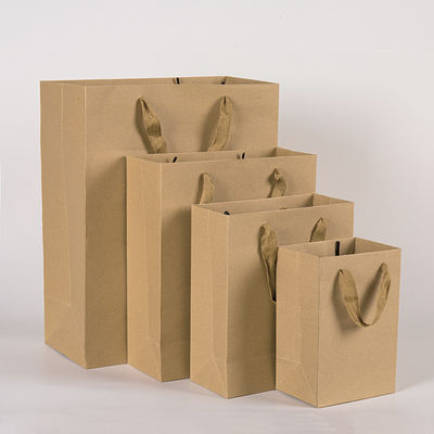 Logo imprimé personnalisé Boutique de luxe Boutique de magasinage Sacs-cadeaux en papier Emballage cadeau personnalisé