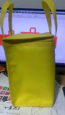 Couleur personnalisée non tissée isolante Cooler de déjeuner sac de magasinage pour pique-nique sac de crème glacée