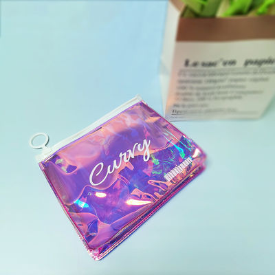 Sac à fermeture à glissière TPU PVC sur mesure pour le maquillage cosmétique