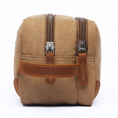 Sac de toilettes en toilette pour hommes Barbe personnalisée Soins de la barbe Rasification Kit de dopage Voyage cosmétique