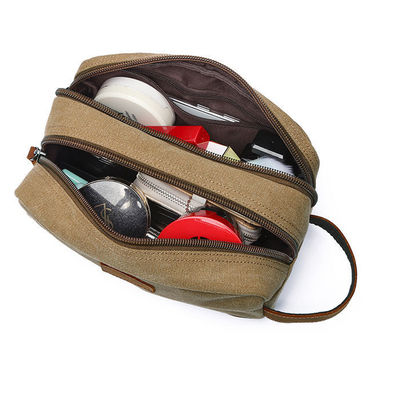 Sac de toilettes en toilette pour hommes Barbe personnalisée Soins de la barbe Rasification Kit de dopage Voyage cosmétique