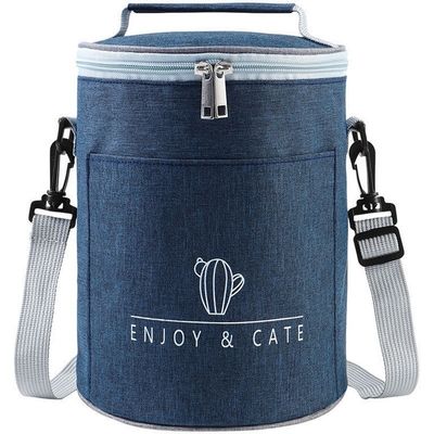Sac à repas réutilisable pour femmes, à épaule réglable, isolé, imprimé partout