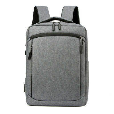 Sac à dos d'ordinateur portable Oxford personnalisé de grande capacité avec port USB et design unisexe
