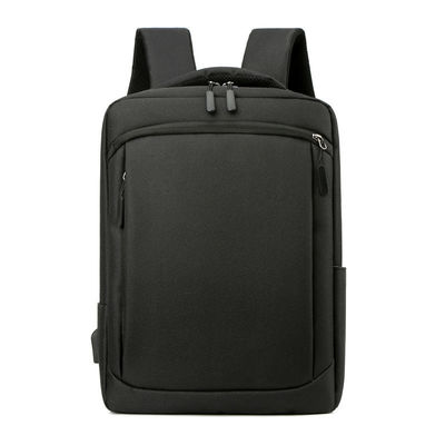 Sac à dos d'ordinateur portable Oxford personnalisé de grande capacité avec port USB et design unisexe