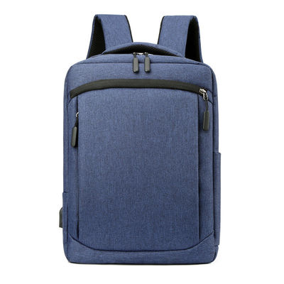 Sac à dos d'ordinateur portable Oxford personnalisé de grande capacité avec port USB et design unisexe