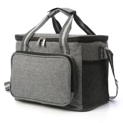 Conservation des aliments revêtement imperméable isolé préparation de repas pour femmes sac de déjeuner Bento Tote avec logo personnalisé