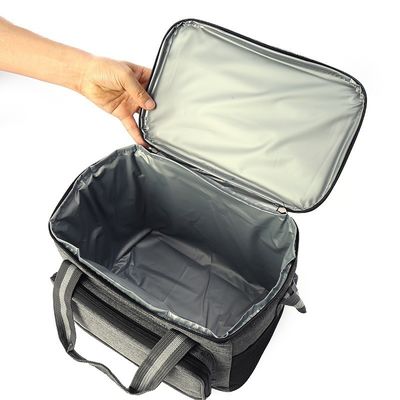 Conservation des aliments revêtement imperméable isolé préparation de repas pour femmes sac de déjeuner Bento Tote avec logo personnalisé
