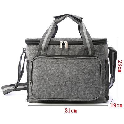 Conservation des aliments revêtement imperméable isolé préparation de repas pour femmes sac de déjeuner Bento Tote avec logo personnalisé