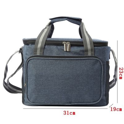 Conservation des aliments revêtement imperméable isolé préparation de repas pour femmes sac de déjeuner Bento Tote avec logo personnalisé