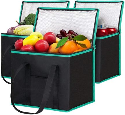 Logo alimentaire personnalisé sac à main réutilisable réfrigérateur isolé sac de lait pour bébé pour l'épicerie