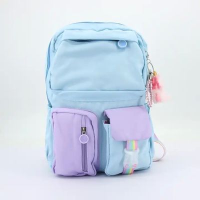 Beau sac à dos en toile personnalisé à la mode pour les filles à la mode