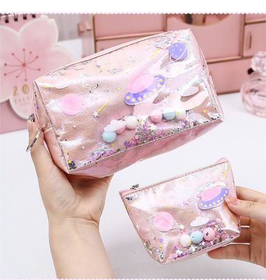 Sacs cosmétiques avec motif solide