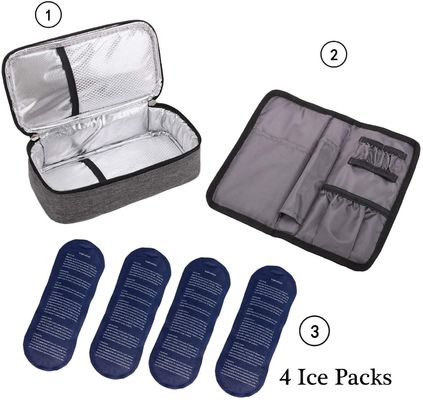 Sacs de voyage avec revêtement isolant Gardez vos médicaments froids et organisés