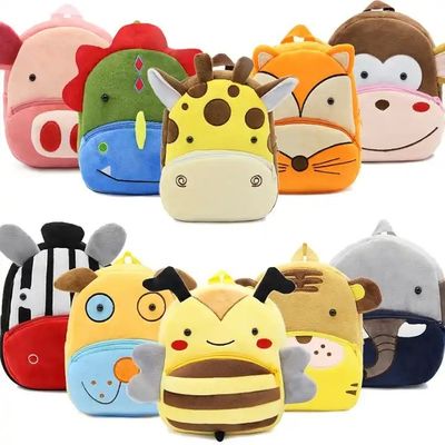 Des sacs à dos pour enfants en peluche 3D personnalisés