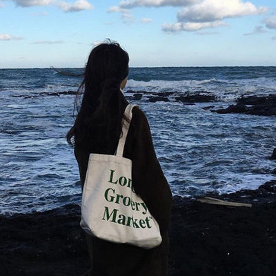 Fabricants de sacs de magasinage en coton Logo personnalisé pour sacs à dos en toile réutilisables