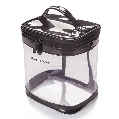 Sac pratique pour les cosmétiques imperméable à l'eau clair transparent sac de maquillage de beauté Voyage