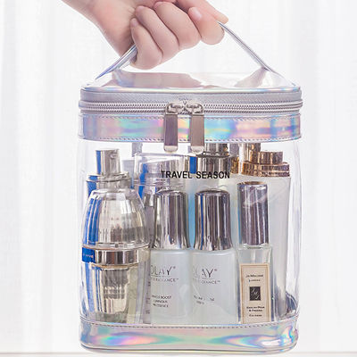 Sac pratique pour les cosmétiques imperméable à l'eau clair transparent sac de maquillage de beauté Voyage