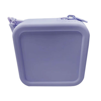 Sac cosmétique de voyage en silicone de couleur personnalisée Sacs à main de mode pour les toilettes pour femmes