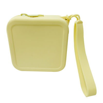 Sac cosmétique de voyage en silicone de couleur personnalisée Sacs à main de mode pour les toilettes pour femmes