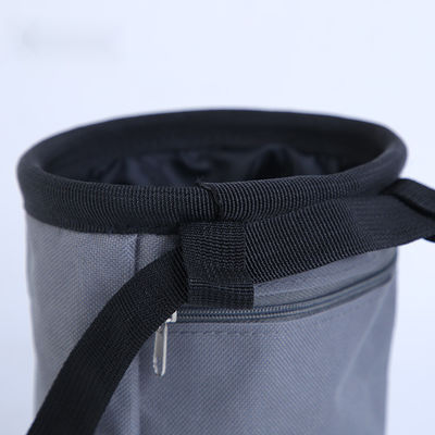 Couleur personnalisée Fermeture ouverte Bouldering Chalk Bag Bucket pour l'escalade des rochers