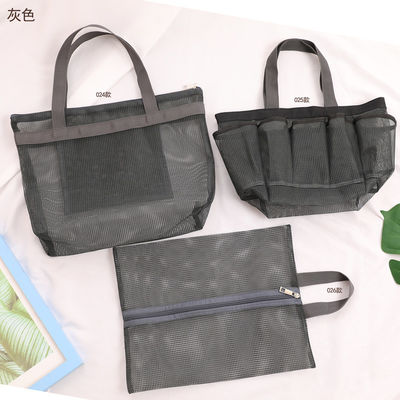 Sac à main portable de grande capacité à plusieurs poches sac de plage sac de bain