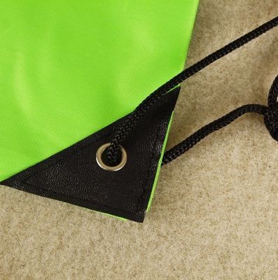 Fermeture à cordes Logo personnalisé 210D Polyester Sac à dos à cordes pour voyager