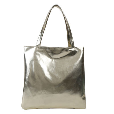 Sac à main doux, simple, de couleur solide, brillant, en cuir pour une fille mignonne.