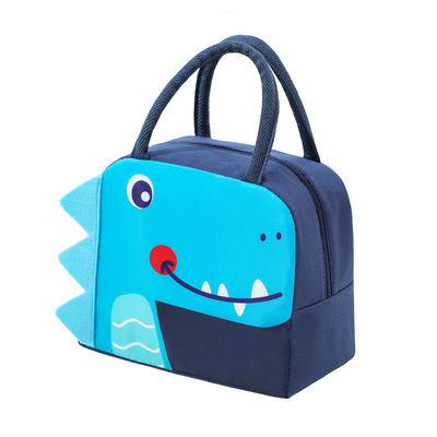 Cute style dessin animé livraison de nourriture thermique sac de refroidisseur isolé pour les enfants couleur personnalisée