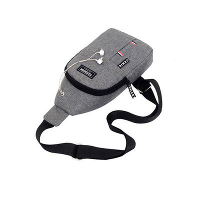 Logo personnalisé Earphone Hole Sac à manches pour hommes pour la vie quotidienne et le sport dans un style polyvalent
