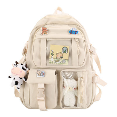 Sacs à dos coréens personnalisés Chinois mignons et élégants Sacs scolaires Kawai pour lycéenne Adolescente