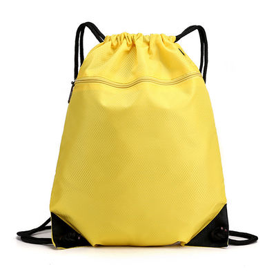 Sac à dos à cordes à grande capacité, imperméable à l'eau, avec cadre extérieur et matériau durable