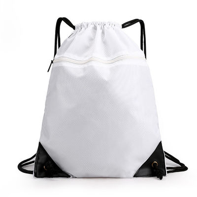 Sac à dos à cordes à grande capacité, imperméable à l'eau, avec cadre extérieur et matériau durable