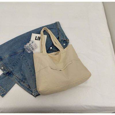 Grosse capacité de travail Oxford Tote sac à épaule personnalisé fermeture ouverte en nylon étanche