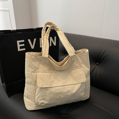 Grosse capacité de travail Oxford Tote sac à épaule personnalisé fermeture ouverte en nylon étanche