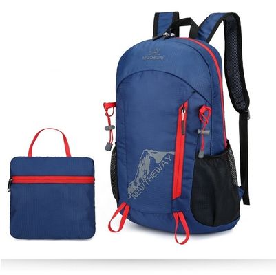 Logo personnalisé sac de sport en nylon sac de sport pliable léger étanche sac à dos sortant