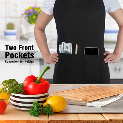 Type de tissu uniforme Logo personnalisé imperméable à l'eau Chef Cuisine Taille pour café Restaurants Cuisine