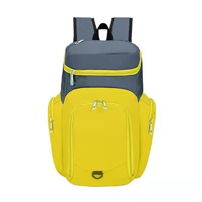 Sac à dos de basket-ball ou de football en matériau avec conception personnalisée et fermeture à fermeture éclair