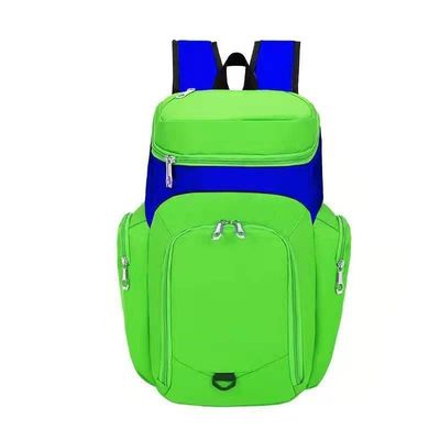 Sac à dos de basket-ball ou de football en matériau avec conception personnalisée et fermeture à fermeture éclair