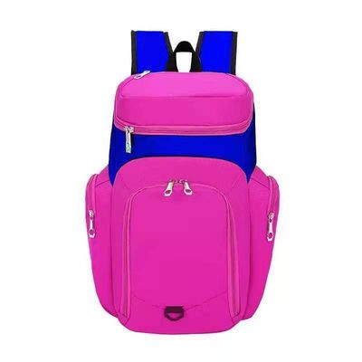 Sac à dos de basket-ball ou de football en matériau avec conception personnalisée et fermeture à fermeture éclair