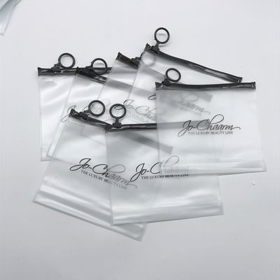 Sac cosmétique en PVC transparent avec fermeture à fermeture à glissière