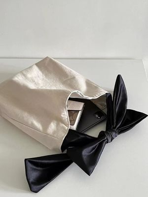 Polyester revêtement écologique recyclé manche noire logo personnalisé imprimé sac à dos