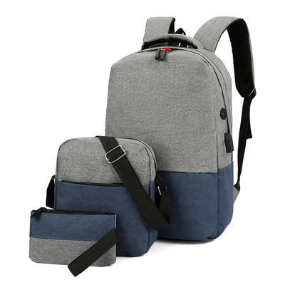 Sac à dos école imperméable pour garçons adolescents Hommes sur mesure Sac à dos étudiant 3 ensemble