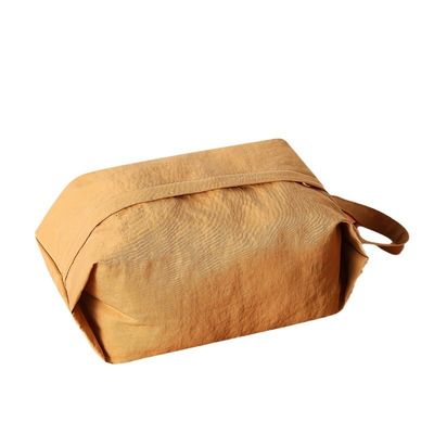 Sac cosmétique en toile de grande capacité pour un voyage pratique et une organisation de maquillage