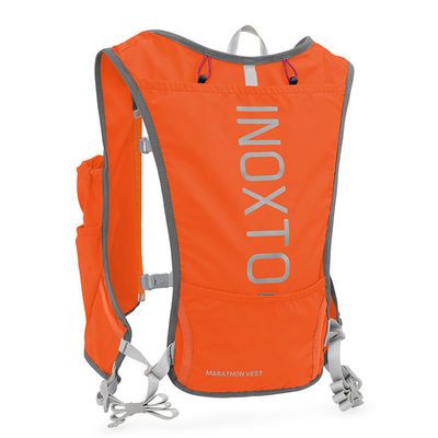 Sac à dos hydratant durable pour le vélo en plein air avec poche à fermeture à glissière intérieure et logo personnalisé