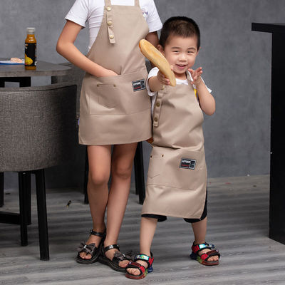 Logo personnalisé Pour enfants, tablier de cuisine et chapeau de chef pour enfants Impression numérique OEM/ODM Accepté
