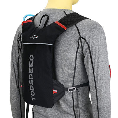 Matériau de revêtement en polyester Sac à eau pour le sport Voyage Hydratation Veste de course