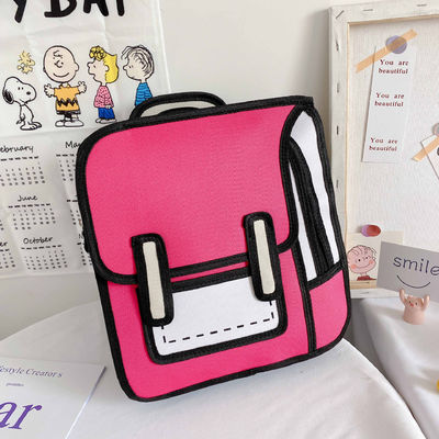 Sacs scolaires 2021 pour les élèves du primaire avec dessin animé et matériau imperméable